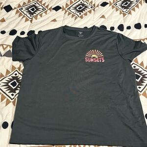 SHEIN Charcoal Sunsets Tee